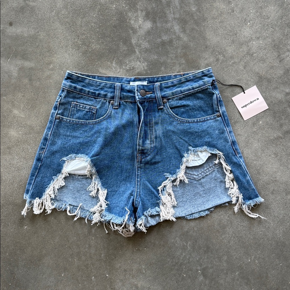 Superdown Denim Shorts